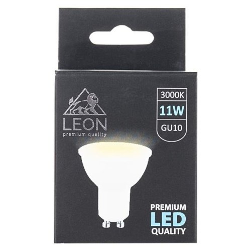 LE-GU10-11W-3000K Светодиодная лампа LEON LE-GU10-11W-3000K
