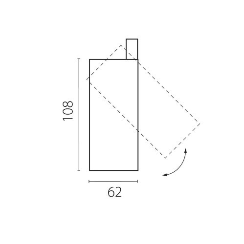 Светильник светодиодный (тушка) для трековых систем QUATTRO Lightstar Alta Base 215146