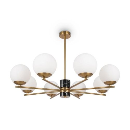 FR5230PL-08BS Люстра на штанге Freya Marble FR5230PL-08BS