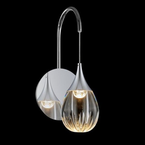 MB24001004-1A chrome/clear Настенное бра Delight Collection Stilla MB24001004-1A chrome/clear