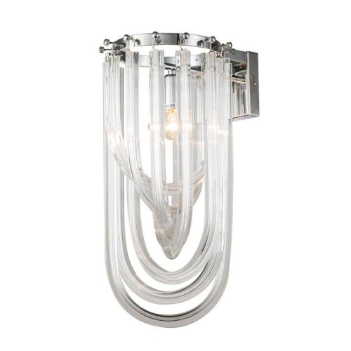 KR0116W-1B chrome Настенное бра Delight Collection Murano Glass KR0116W-1B chrome