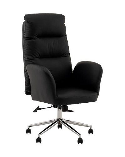 DD-004 black Кресло офисное Stool Group Solid DD-004 black