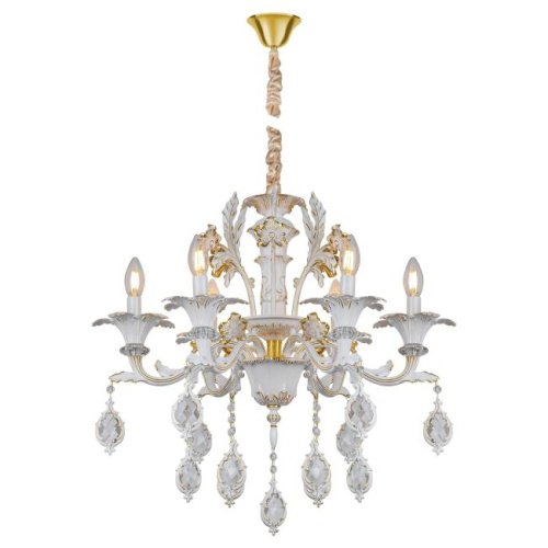 Подвесная люстра AM Group Cleopatra CLEOPATRA SP6 WH+GL