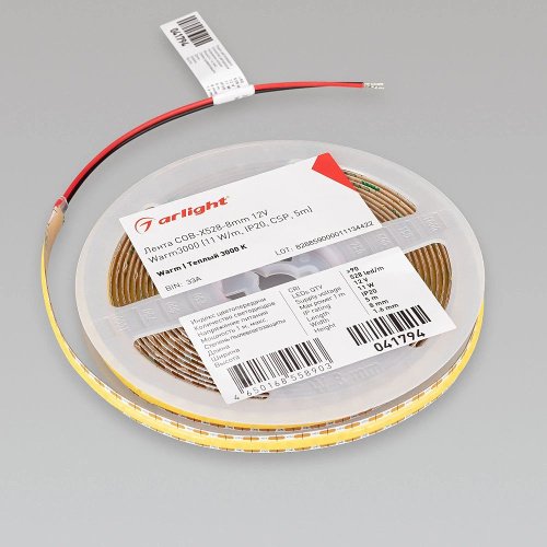 Светодиодная лента Arlight Cob Открытая 041794
