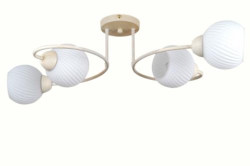 Потолочная люстра Natali Kovaltseva 81400 81400/4C BEIGE GOLD