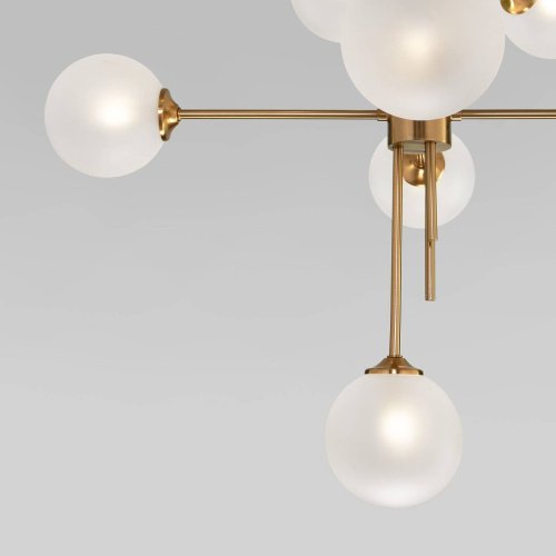 Потолочная люстра Eurosvet Volver 50383 латунь Smart