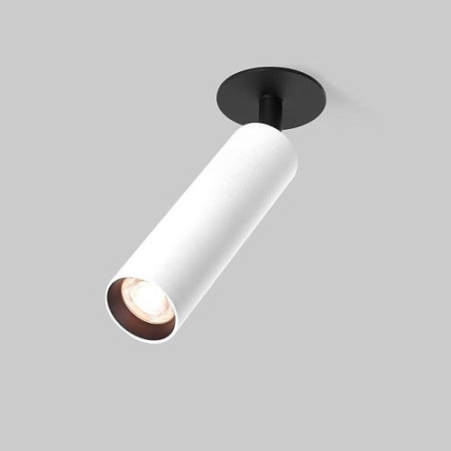 Встраиваемый светильник Elektrostandard Diffe Diffe белый/черный 8W 4200K (25040/LED)