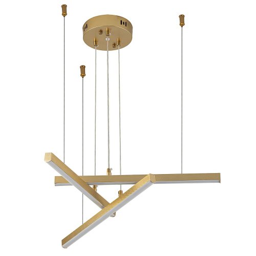 Подвесная люстра Indigo Paralleli V000085L 14017/3P Gold