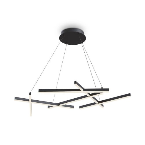 Подвесная светодиодная люстра Line Maytoni MOD016PL-L75B