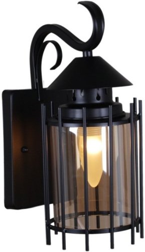 Настенный фонарь уличный 08284-9.2-001U BK