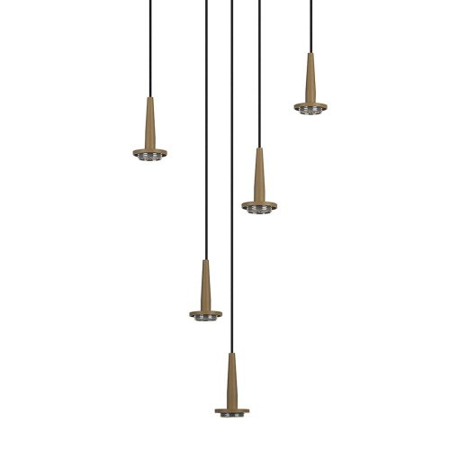 Люстра подвесная БЕЗ плафонов (5) Mantra Andromeda 8932