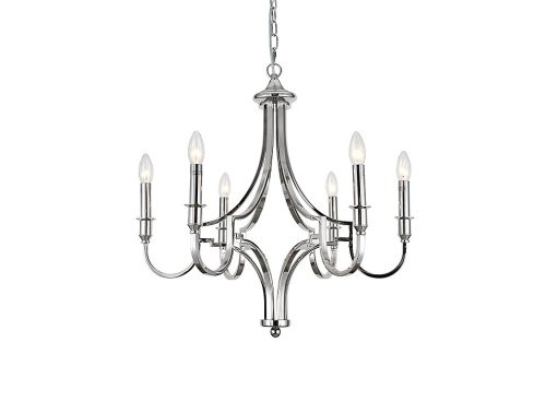 Подвесная люстра Newport Daniela 3456/С nickel
