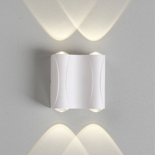 CLT 022W2 WH 4000K Уличный настенный светильник Crystal Lux Clt 022 CLT 022W2 WH 4000K