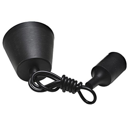 PNL.E27/1 BLACK Шнур с патроном Work Brand PNL.E27/1 BLACK