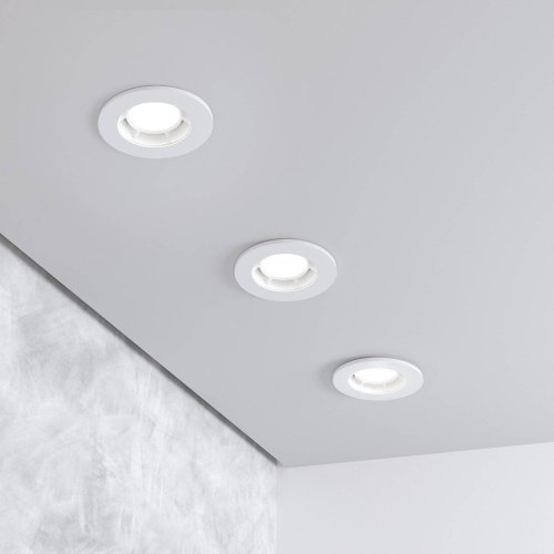 Встраиваемый светильник Elektrostandard Asimo 25009/01 GU10 белый