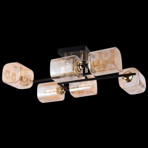 Потолочная люстра 72108-0.3-06 BK+FGD