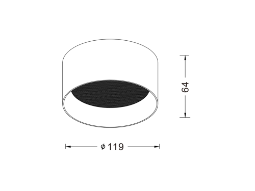 00-00007129 Накладной светильник BQ SWG DesignLed 00-00007129