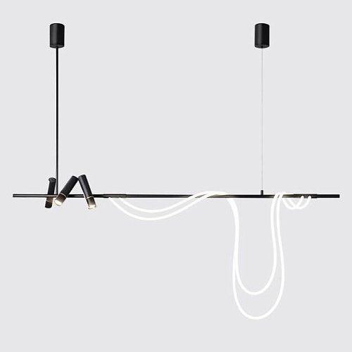 7242P/L1200 black/white Светильник подвесной Delight Collection 7242P 7242P/L1200 black/white