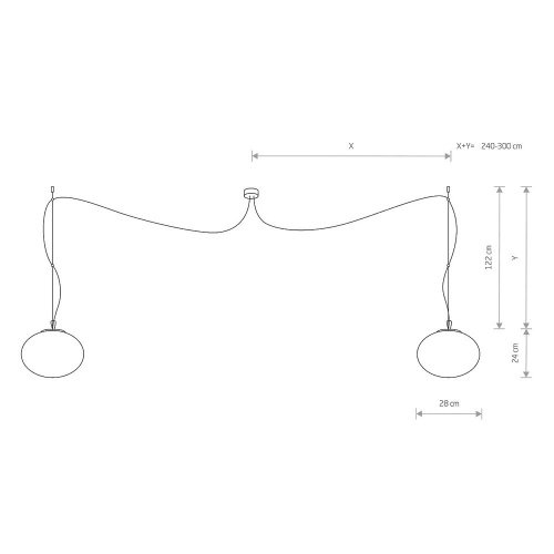 Светильник подвесной Nowodvorski Nuage 9272