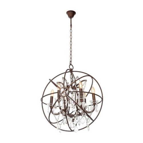 LOFT1897/6 Подвесная хрустальная люстра Enrike Loft It LOFT1897/6