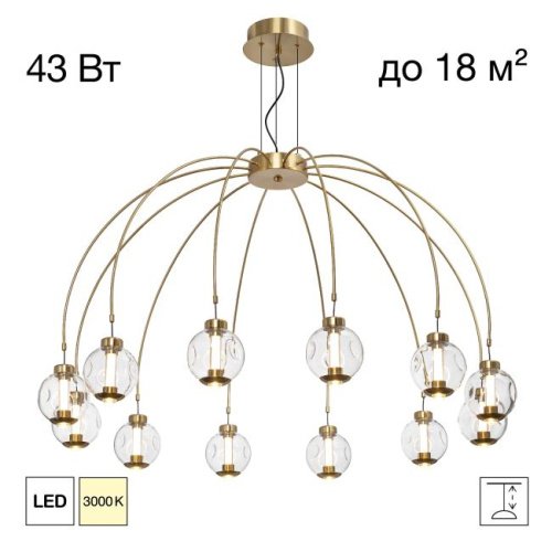 Подвесная люстра NOONA Citilux CL251190