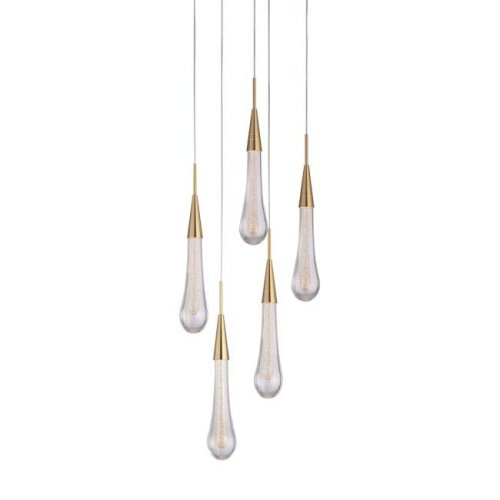 MD2060-5A br.brass Светильник подвесной Delight Collection Pour MD2060-5A br.brass