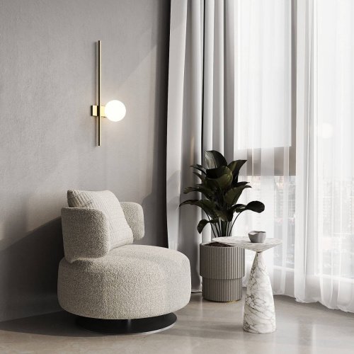 Настенное бра Eurosvet Frost 503052 латунь