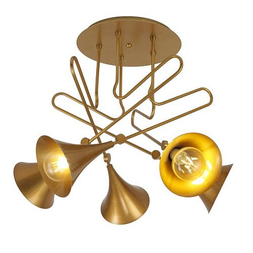 6352 Потолочная люстра Mantra Jazz Pintura Oro 6352