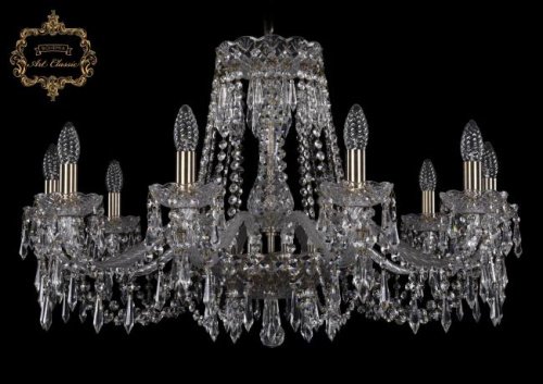 Подвесная хрустальная люстра 11.23 Art Classic 11.23.10.300.Br.Dr