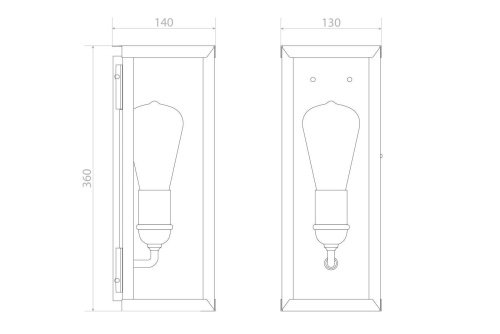Настенный светильник Covali WL-38004