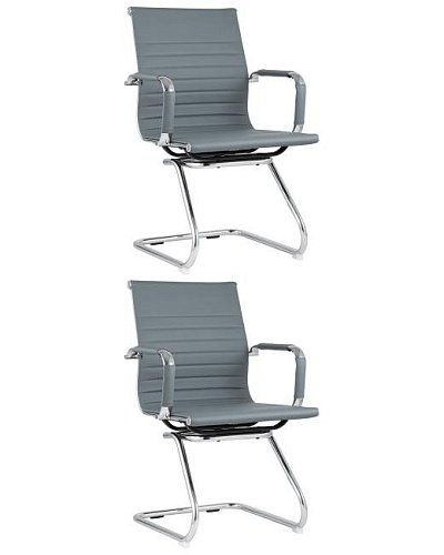 Комплект стульев Stool Group D-101L grey X2