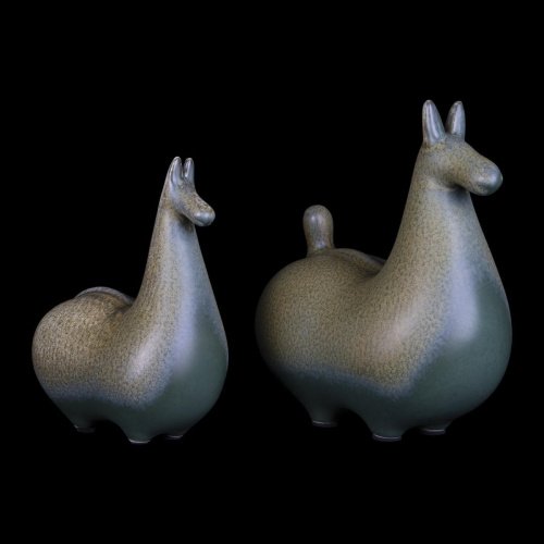 Статуэтка (2 штуки) Loft It Horse 10283 Green (2 pcs)