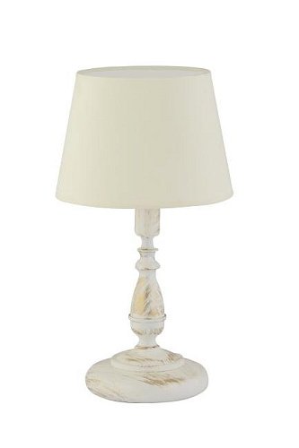 18538 Настольная лампа Adilux Roksana White 18538
