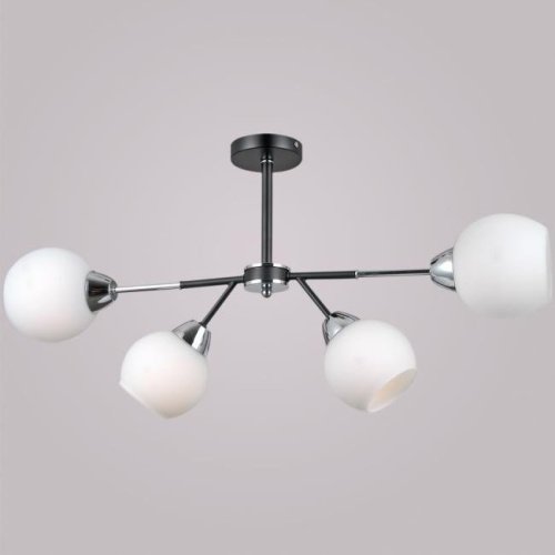 Потолочная люстра ILLUMICO IL0715-4CSQ-24 BK CR LIBRA