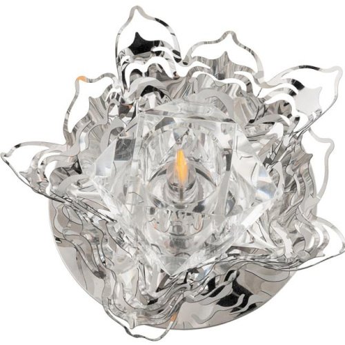 DLS-F128 G4 CHROME/CLEAR Встраиваемый светильник Fametto Fiore DLS-F128 G4 CHROME/CLEAR