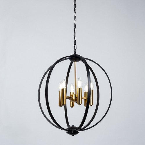 Подвесная люстра Arte Lamp Castula A7013SP-6BK