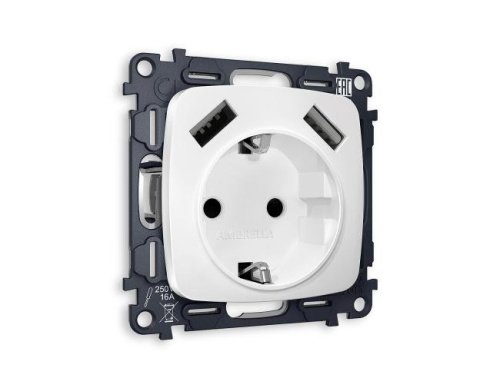 Розетка Ambrella Volt OMEGA MO129010