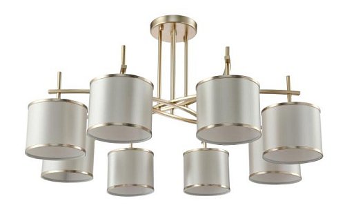 Потолочная люстра Crystal Lux Sergio SERGIO PL8 GOLD