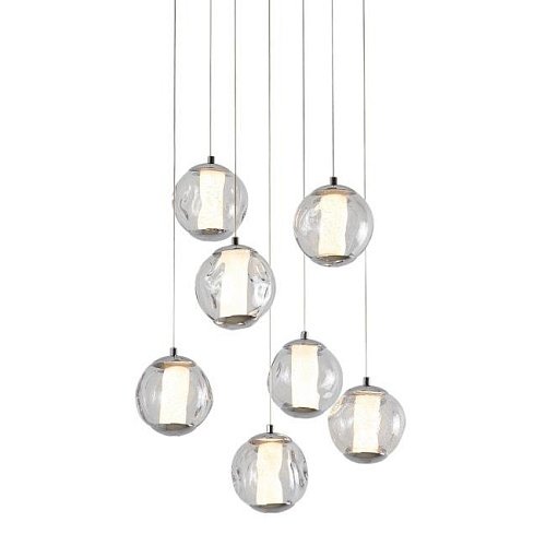 OD2437-7 gold/clear Светильник подвесной Delight Collection OD2437 OD2437-7 gold/clear