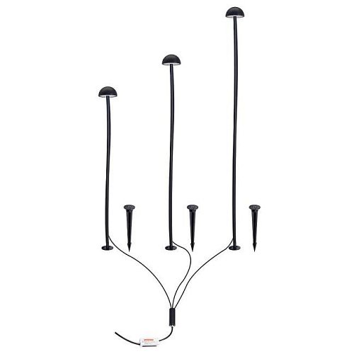 Грунтовый светильник Arte Lamp Motus A1081PA-3BK