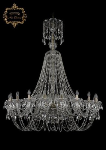 11.11.20.460.XL-156.Br.Sp Подвесная хрустальная люстра 11.11 Art Classic 11.11.20.460.XL-156.Br.Sp