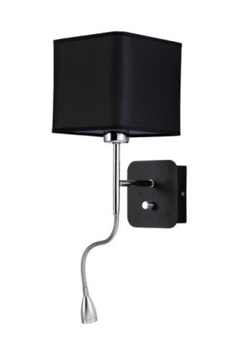 PACO AP2 CHROME/BLACK Настенное бра Crystal Lux Paco PACO AP2 CHROME/BLACK