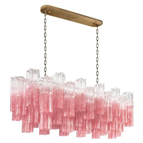 10580/1000R Clear pink Подвесной светильник LOFT IT Murano