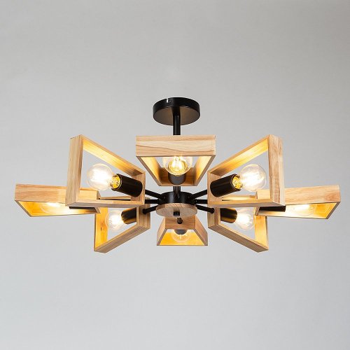 Потолочная люстра Arte Lamp Brussels A8030PL-8BK