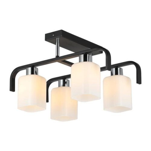 MD.51538-4-S-BK+CH Потолочная люстра IMEX MD.51538-4-S-BK+CH