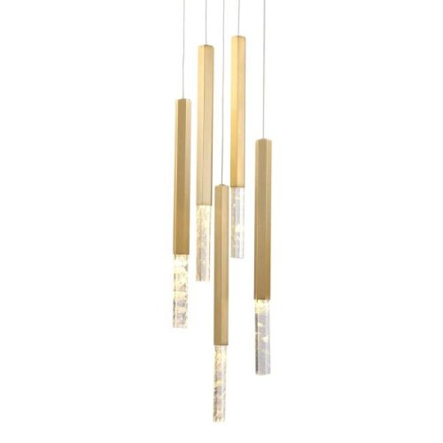MD7747-5A brass Светильник подвесной Delight Collection Vita MD7747-5A brass