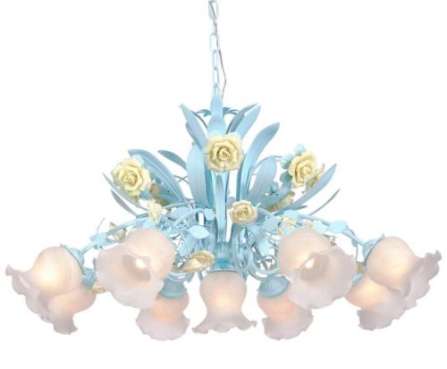 Люстра подвесная с цветочками Fiori di rose Fiori di rose 184.8.1 Lucia Tucci