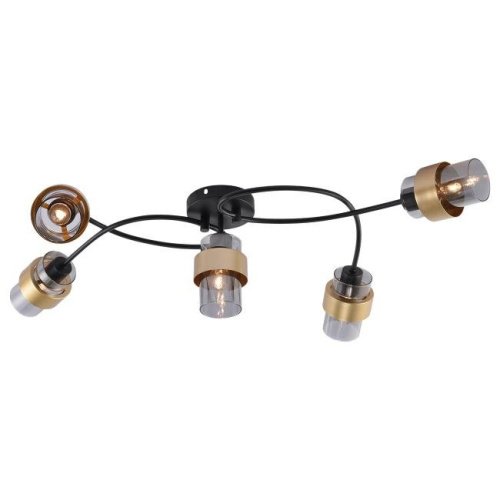 1139/5P Black/Gold Потолочная люстра Escada 1139/5P Black/Gold
