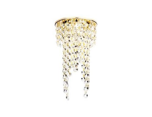 Встраиваемый светильник Ambrella Crystal K2071 G/CL