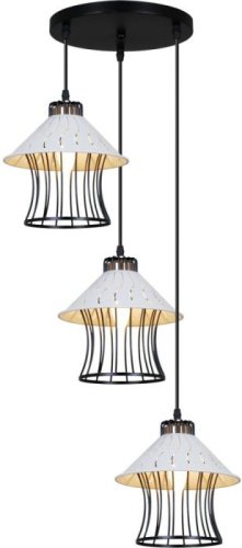 Подвесной светильник 02512-0.9-03 BK+WH